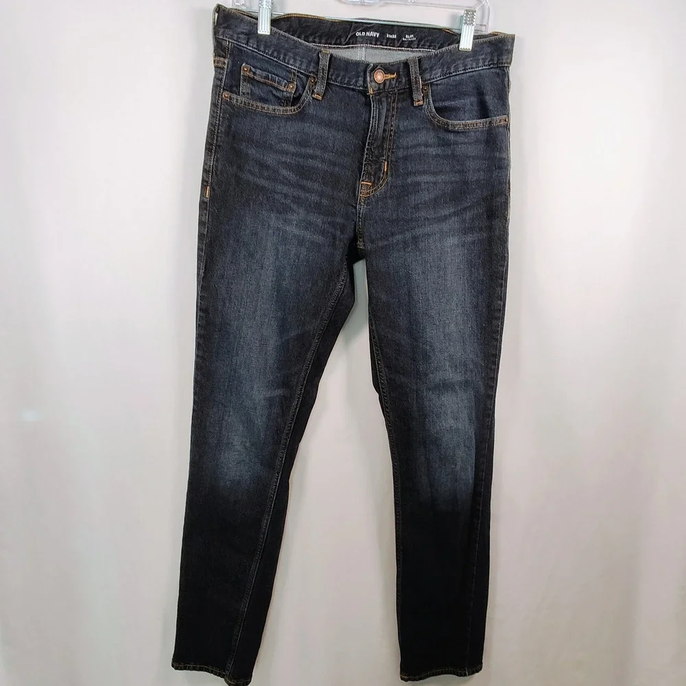 Old‎ Navy Men's Slim Built-In Flex Dark Wash Jeans 31x32